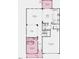 Layout of the first floor showing a gathering room, dining room, kitchen, and two-car garage at 101 Hiddenite Pl, Holly Springs, NC 27540