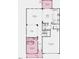 Detailed floor plan layout showcasing the living spaces, bedrooms, bathrooms, and garage at 101 Hiddenite Pl, Holly Springs, NC 27540