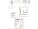 Floorplan options for an optional gourmet kitchen, bathroom, and bedroom layouts at 1024 Zelkova Lane, Chapel Hill, NC 27517