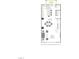 Second floor plan highlighting the gourmet kitchen, dining area, great room, and deck access at 1026 Zelkova Lane, Chapel Hill, NC 27517
