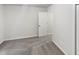 Bedroom featuring neutral walls and gray carpet at 1515 Indian Camp Rd, Chapel Hill, NC 27516