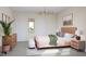 Bedroom featuring ample natural light, stylish furnishings, and a cozy atmosphere at 2021 Trident Maple Ln, Chapel Hill, NC 27517
