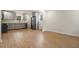 Modern kitchen with stainless steel appliances and ample countertop space at 2607 Nation Ave, Durham, NC 27707