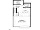 Top-floor plan showing the loft, terrace, and storage layout for versatile living and functionality at 2900 Kempthorne Rd # 57, Cary, NC 27519