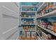 Well-organized pantry with ample shelving and storage space for groceries and essentials at 381 Reams Dr, Middlesex, NC 27557