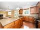 Spacious kitchen boasts a center island and seamless flow to dining, perfect for entertaining at 532 Front Ridge Dr, Cary, NC 27519