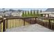 Large backyard and deck overlooks a landscaped yard, perfect for outdoor entertaining at 8004 Gilano Dr, Raleigh, NC 27603