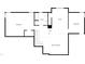 Second floor plan showing bedrooms, bath, office, and open to below area at 206 Collegiate Cir, Durham, NC 27713