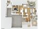 Bright open floorplan featuring a spacious kitchen, multiple bedrooms, and a covered outdoor seating area at 2410 Carpenter Pond Rd, Raleigh, NC 27613