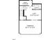 Floorplan rendering showcases the loft and terrace at 2906 Kempthorne Rd # 54, Cary, NC 27519