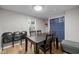 Cozy dining room, great for entertaining with its spacious table and stylish decor at 2908 Woods Pl, Raleigh, NC 27607