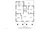 Detailed floorplan showcasing the layout of this beautiful home, including the kitchen, bedrooms, living room, and outdoor spaces at 2908 Woods Pl, Raleigh, NC 27607