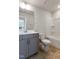 Bathroom featuring vanity and combination tub and shower at 3019 Vitner Dr, Durham, NC 27704