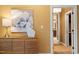 Tasteful bedroom decor featuring a modern dresser and decorative accents at 3605 Camp Mangum Wynd, Raleigh, NC 27612