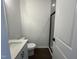 Powder room with modern sink and shower at 4301 Darius Lane # 28, Fuquay Varina, NC 27526