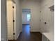 Hallway leading to living area with coat storage at 4301 Darius Lane # 28, Fuquay Varina, NC 27526