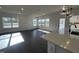 Open-concept living area with hardwood floors and abundant natural light at 4301 Darius Lane # 28, Fuquay Varina, NC 27526