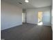 A spacious main bedroom that includes carpet and an ensuite bathroom at 4301 Darius Lane # 28, Fuquay Varina, NC 27526