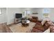 Inviting living room with hardwood floors and neutral paint provides a relaxing atmosphere at 45 Florentine Ct, Angier, NC 27501