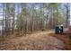Backyard with lots of trees and an AC unit at 453 Deer Vw, Sanford, NC 27332
