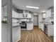 Large kitchen features granite counters, stainless steel appliances, and ample cabinet space at 453 Deer Vw, Sanford, NC 27332