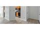View of the kitchen featuring stainless steel appliances, ample cabinet space and a large countertop at 600 Audubon Lake Dr # 5A32, Durham, NC 27713