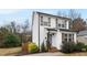 Charming two-story home with a welcoming entrance and well-maintained landscaping at 628 Bragg St, Raleigh, NC 27610
