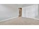 Spacious bedroom with large closets and a hallway entrance at 1109 Hemby Ridge Ln, Morrisville, NC 27560