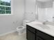 Bathroom with a vanity and toilet at 1599 Rogers Pointe Ln, Creedmoor, NC 27522