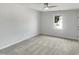 Bedroom with a window, ceiling fan, and carpet at 1599 Rogers Pointe Ln, Creedmoor, NC 27522