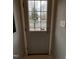 Hallway featuring a doorway to the backyard pool at 4051 Silk Hope Gum Springs Rd, Pittsboro, NC 27312