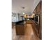 Open kitchen featuring a center island and views of the breakfast nook at 4051 Silk Hope Gum Springs Rd, Pittsboro, NC 27312