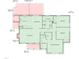 Detailed floor plan featuring living room, kitchen, bedrooms, baths, and outdoor spaces at 505 Wild Goose Ln, Creedmoor, NC 27522