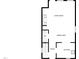 Layout showcasing the foyer, living room, dining area, kitchen, and a water closet on the main level at 5803 Osprey Cove Dr, Raleigh, NC 27604