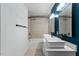Stylish bathroom featuring dual sinks, modern fixtures, and a shower/tub combo for a relaxing experience at 628 Stratford Dr, Zebulon, NC 27597