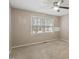 Bedroom with neutral walls, standard window, and a ceiling fan at 628 Stratford Dr, Zebulon, NC 27597
