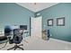 Office space with a small beverage cooler at 6509 Archwood Ave, Raleigh, NC 27616