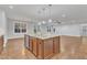 Kitchen with a large island, stainless steel appliances, and a sink at 6509 Sunset Manor Dr, Wake Forest, NC 27587