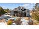 View of backyard featuring a multi-story home with a deck, pool with slide, and landscaped grounds at 8528 Mangum Hollow Dr, Wake Forest, NC 27587