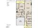Caswell first floor plan featuring 4 bedrooms, 2 full baths, a 2-car garage, screened patio and fireplace option at 104 N Stonemill Trl # Homesite 253, Clayton, NC 27520