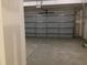 A large garage has plenty of room for parking vehicles and storage at 1404 Malcus Ct # 56, Fuquay Varina, NC 27526