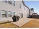 Spacious backyard with a patio and a grill, ideal for outdoor entertaining and relaxation at 2612 Nordmann Fir Rd, Raleigh, NC 27616