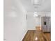 Modern kitchen with stainless steel appliances and stylish lighting fixtures at 318 Fulton St, Burlington, NC 27217