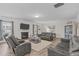 Spacious living room with fireplace and comfortable seating at 464 Granite Saddle Dr, Rolesville, NC 27571