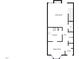 First floor plan featuring the living room, kitchen, dining room and foyer at 516 Caprice Ct, Raleigh, NC 27606