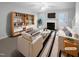 Bright and airy living room features a fireplace and ample natural light at 516 Caprice Ct, Raleigh, NC 27606