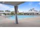 A clear view of the inviting community pool, perfect for residents to enjoy on warm days at 5908 Giddings St, Raleigh, NC 27616