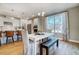 Open-concept dining area and kitchen, perfect for entertaining and everyday living at 67 Rice Road # 01, Zebulon, NC 27597