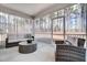 Relaxing screened porch with comfortable seating, ideal for outdoor living at 67 Rice Road # 01, Zebulon, NC 27597