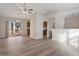 This open-concept living space is bathed in natural light with hardwood floors and ample space for comfortable living at 7 Misty Creek Ct, Durham, NC 27705